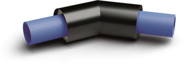 Energy blue coude 45° - SDR 11 MF OT