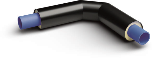 Energy blue coude 90° - SDR 9 MF RP OT - longueur 1000 mm