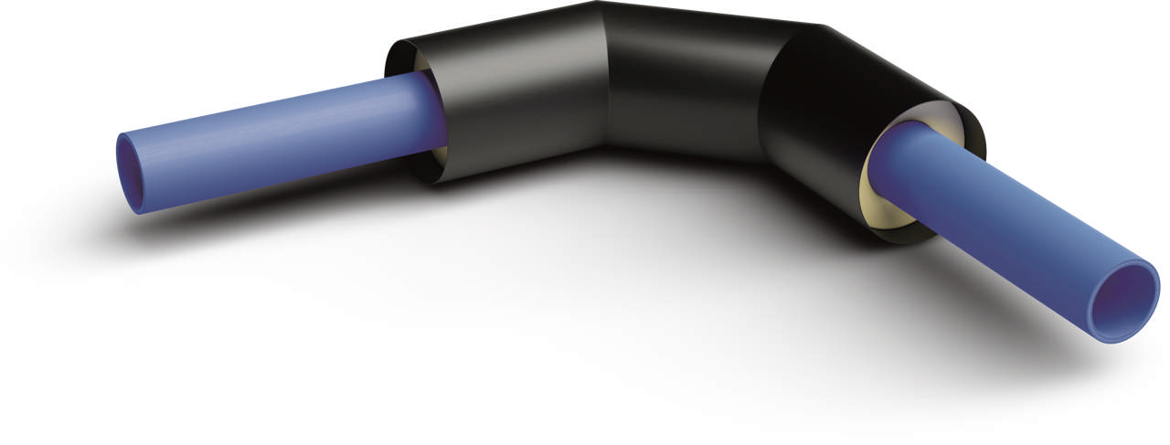 Energy blue coude 90° - SDR 9 MF RP - longueur 500 mm