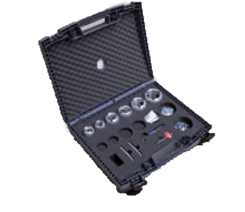 Ebavureur universel (ø 20–63 mm) - coffret