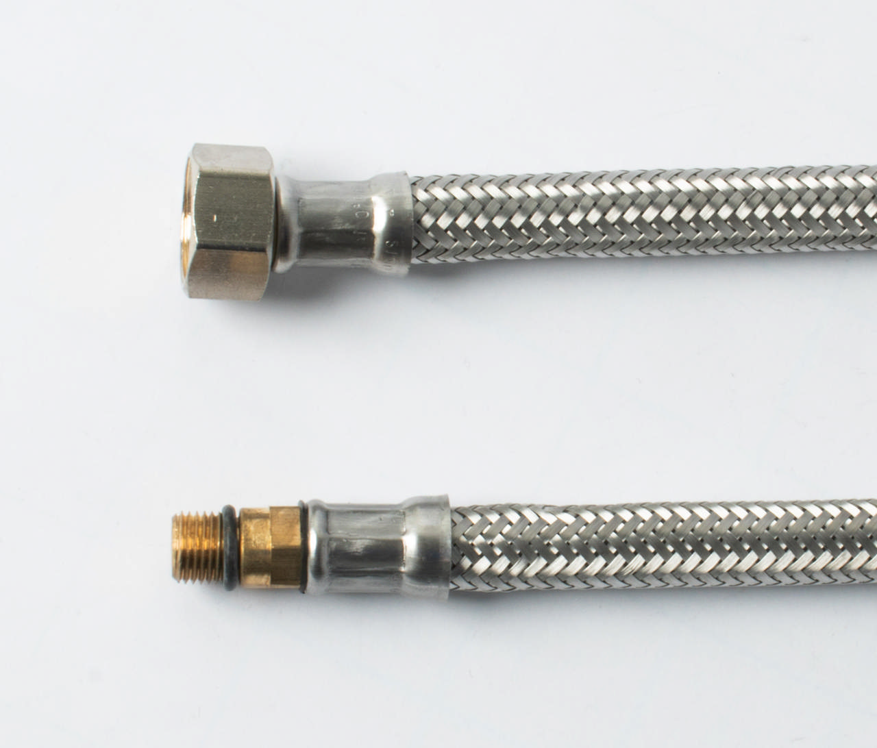 EPDM flexibele slang DN8 M10 kort x 3/8