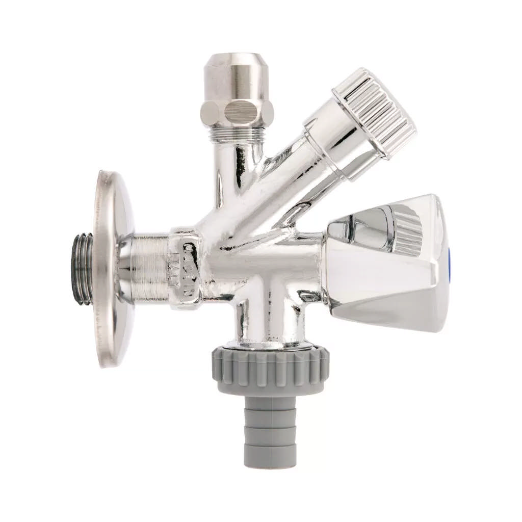 Robinet sous lavabo et raccord lave-linge